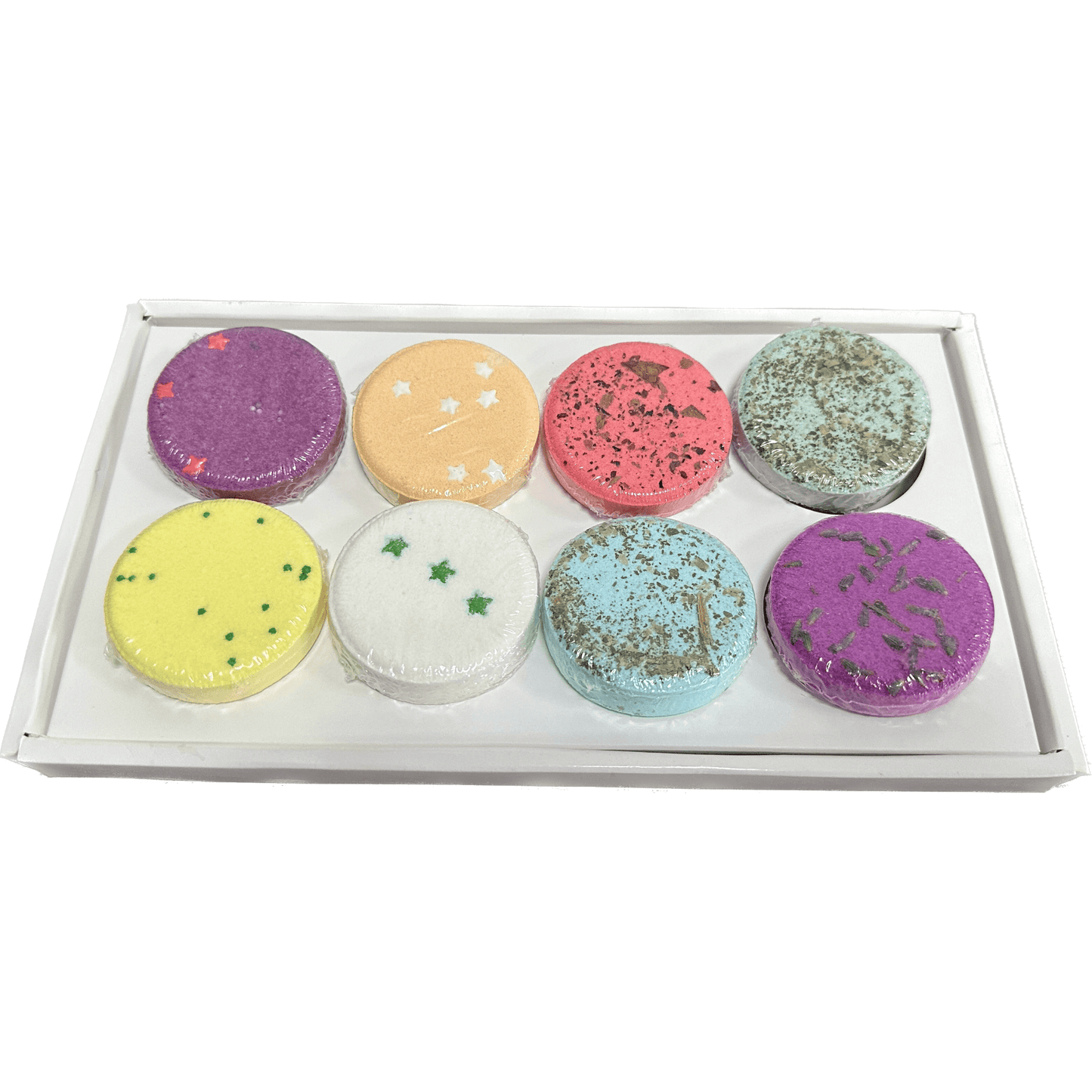 BoboSweeTree Shower Steamers Aromatherapy - Variety Pack of 8 Shower Bombs with Essential Oils